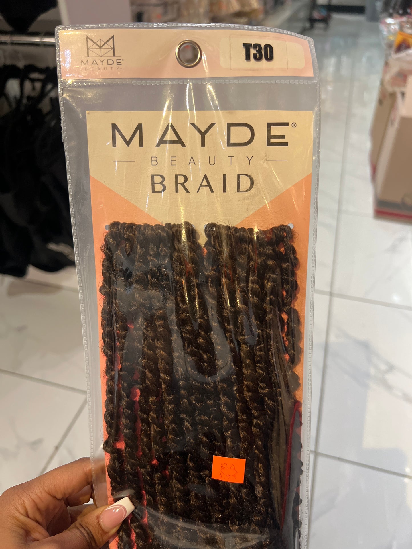 Mayde Beauty Crochet Braid 2X Passion Twist 14" (T30)