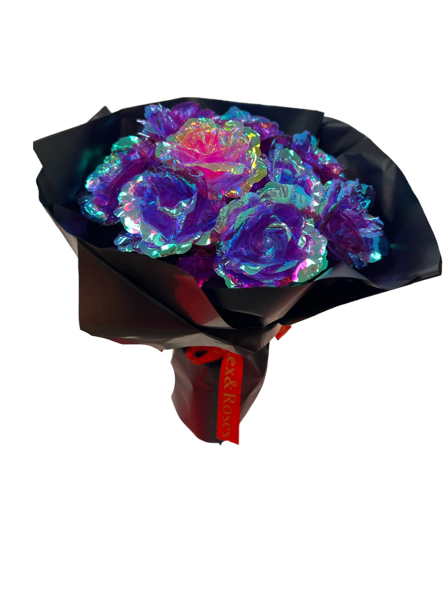 Galaxy Purple Rose Bouquet