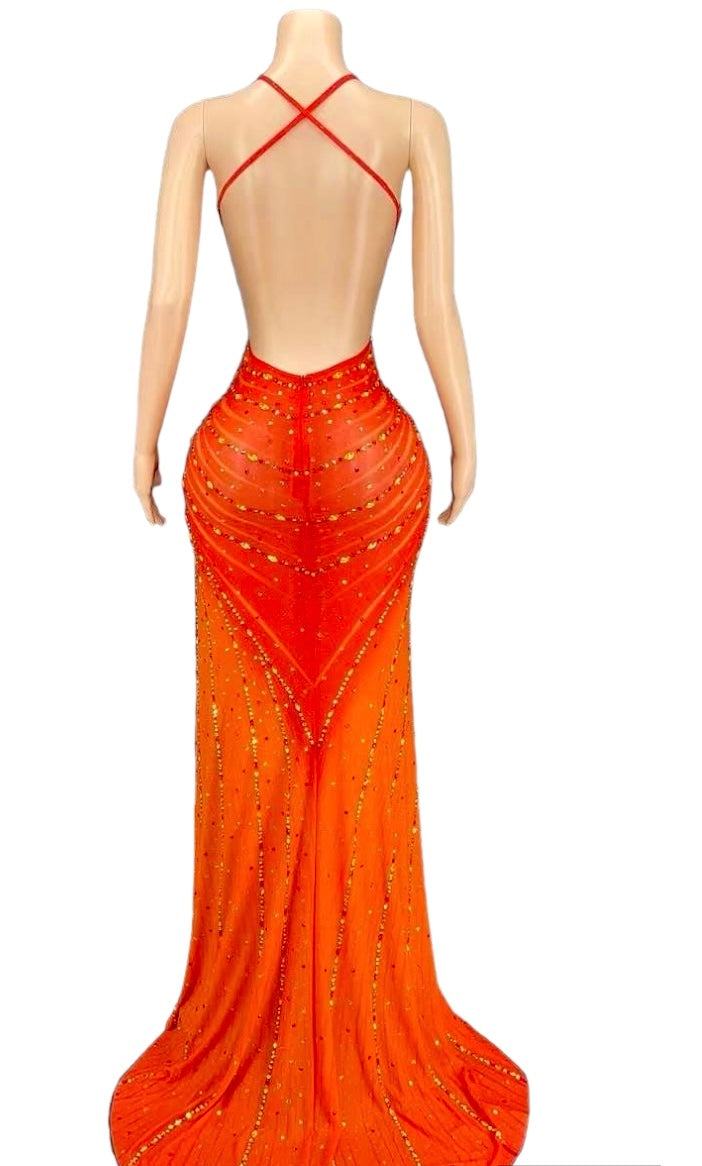 SUNRISE - ORANGE DRESS