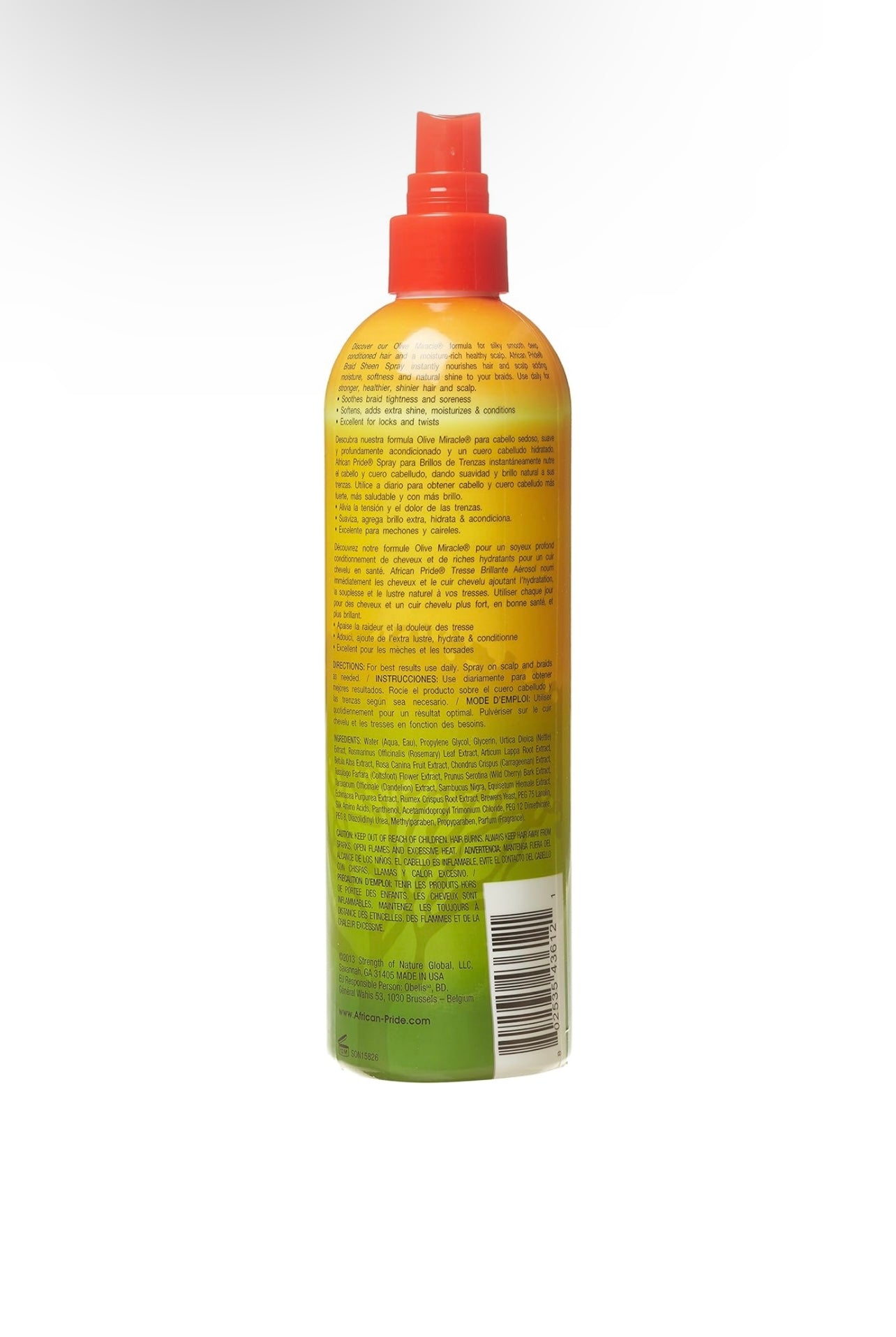 African pride braid sheen spray12 fl oz