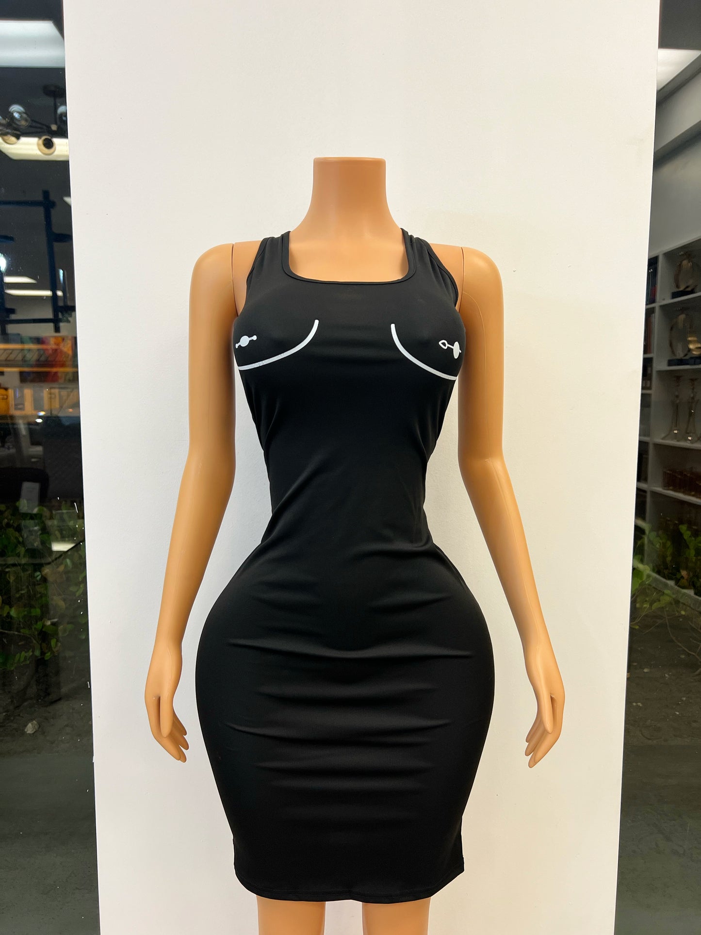 Black Lapel Dress