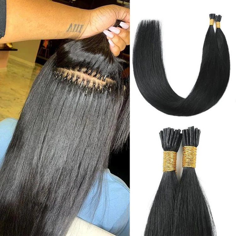 I-TIP HAIR EXTENSION Silk Straight