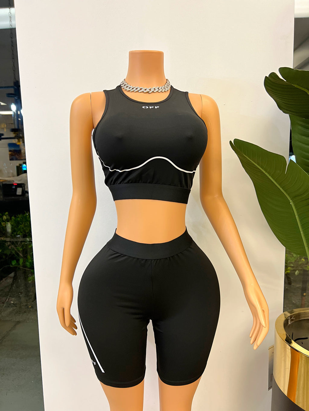 Biker Short Two pc Set