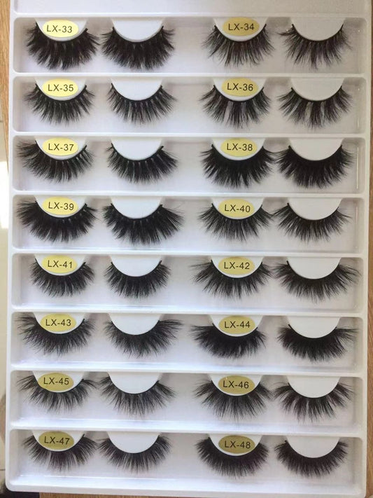 Luxe Mink Lashes are 33-48