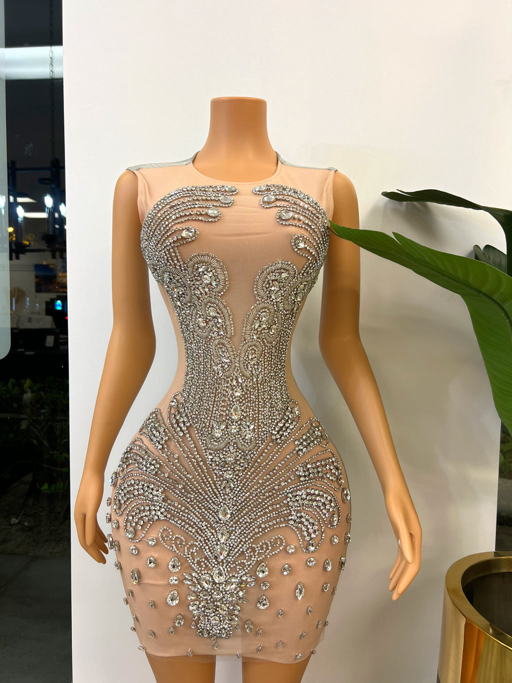 Diamond Silver Dresses