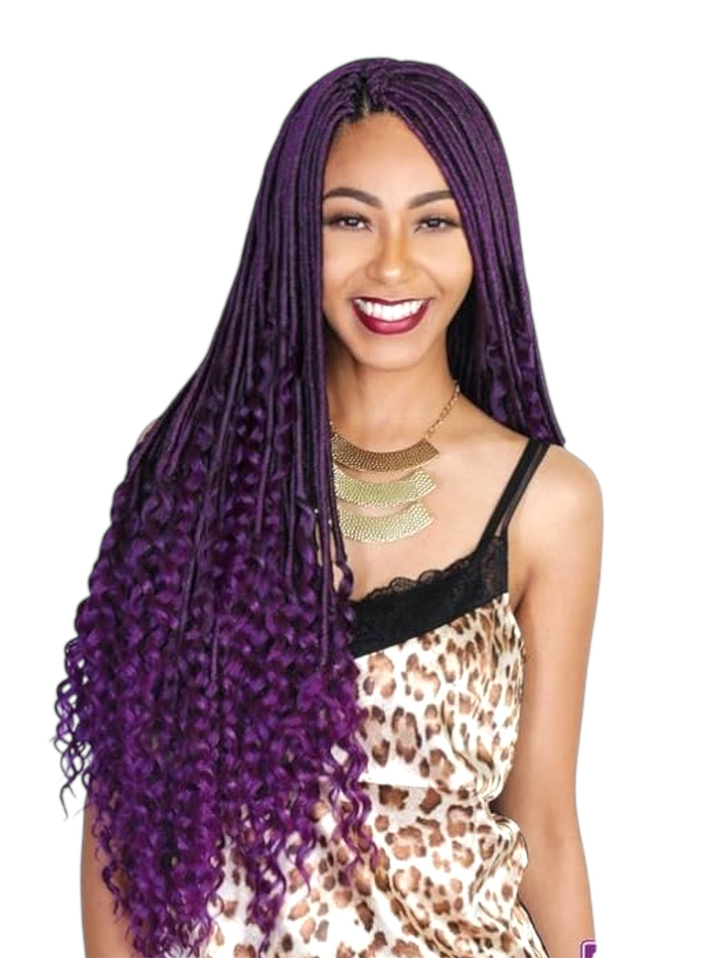 Urban Beauty Naturall Crochet Loop 2X REAL Goddess Locs Curl 24"
