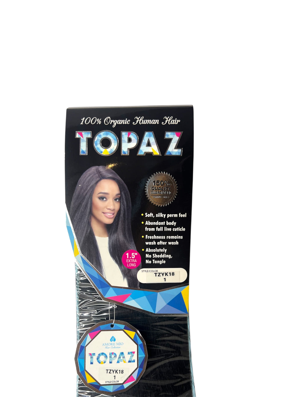 Amore Mio hair collection Topaz color TZYK 18” #1