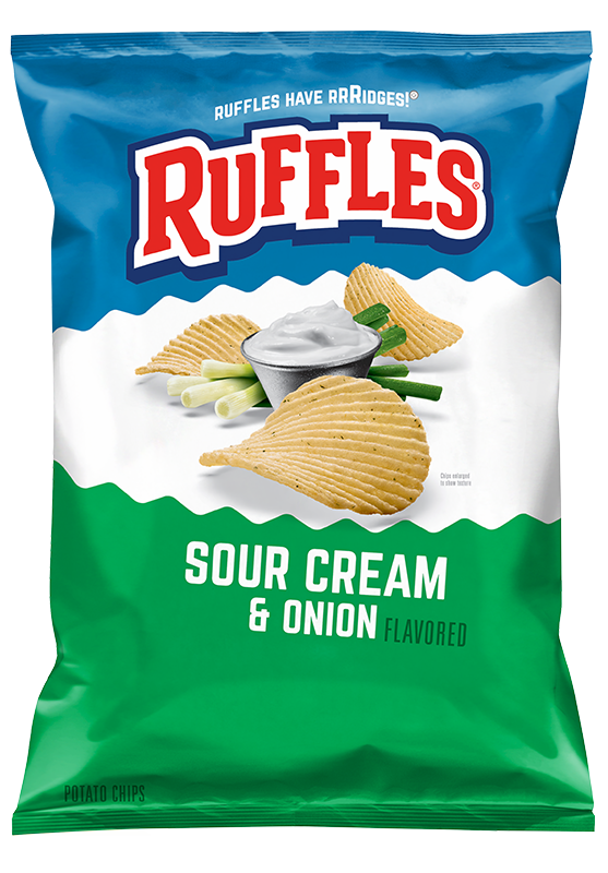 Ruffles Sour Cream & onion Potato Chips