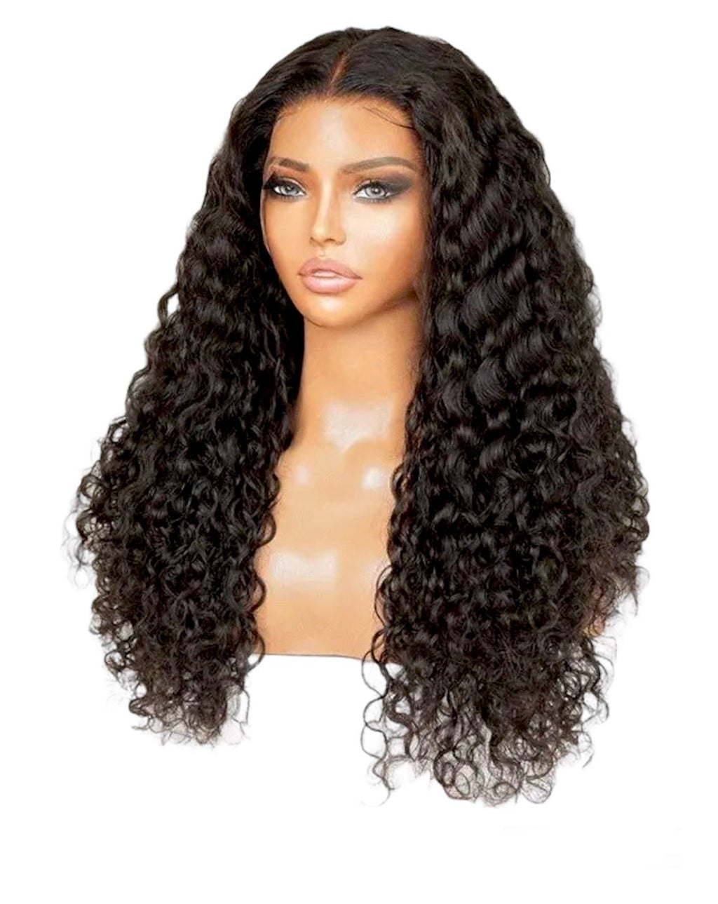 DEEP WAVE TRANSPARENT FULL LACE WIG