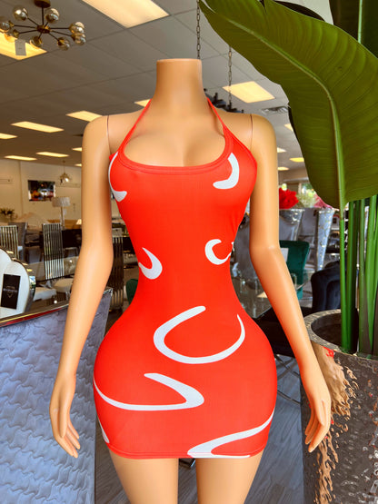 Polo Orange Dress