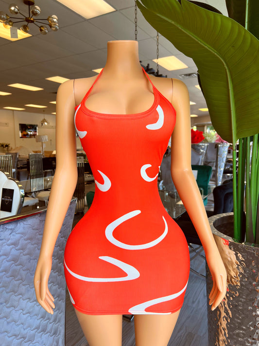 Polo Orange Dress