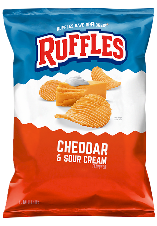 Ruffles Cheddar & Sour Cream Potato Chips