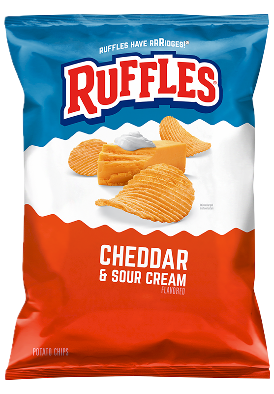 Ruffles Cheddar & Sour Cream Potato Chips