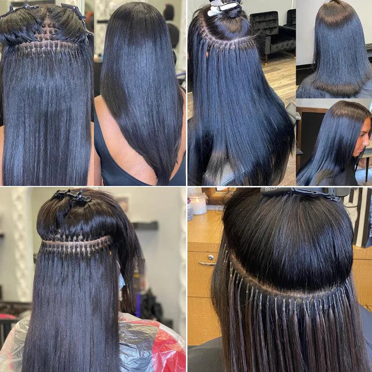 I-TIP HAIR EXTENSION Silk Straight