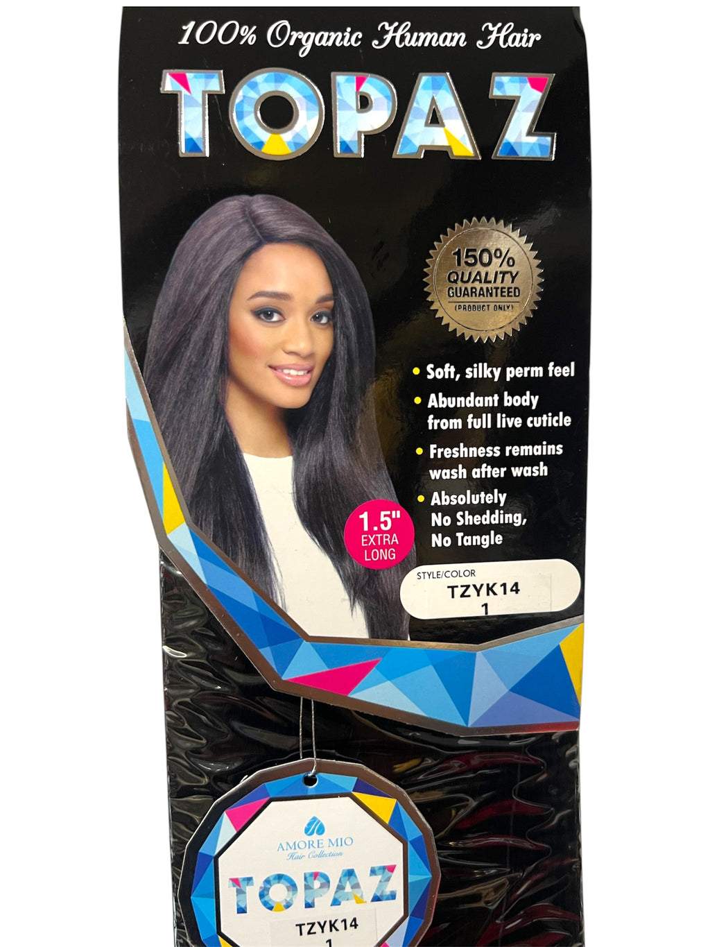 Amore Mio hair collection Topaz color TZYK 14” #1