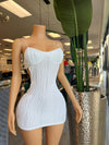 Tube White Dress