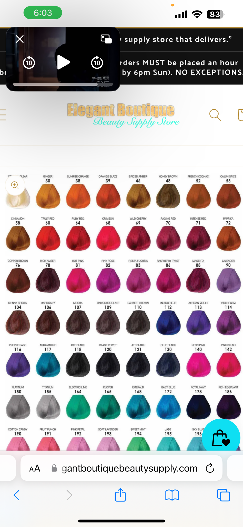 Adore Semi-Permanent Hair Color