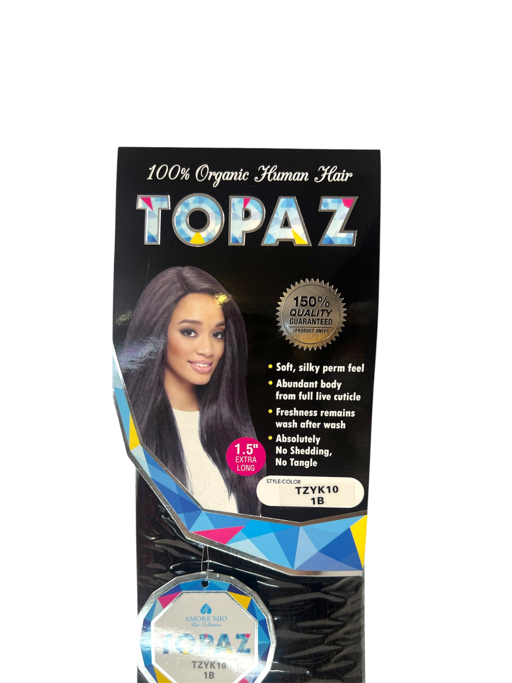 Amore Mio hair collection Topaz color TZUK 10” 1B