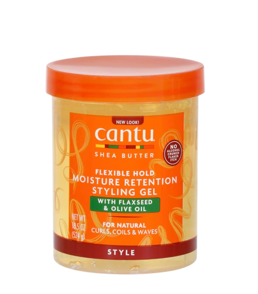 Cantu Maximum Hold Moisture Retention Styling Gel (18.5 oz)