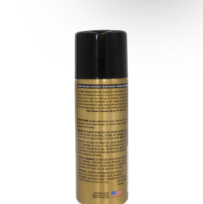 High Beams Intense Temporary Spray Black, 6 Oz.