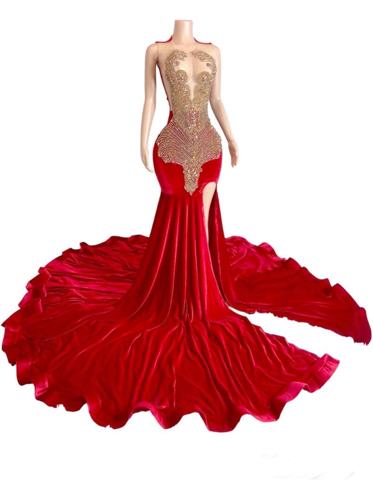 RED DAIMOND DRESS