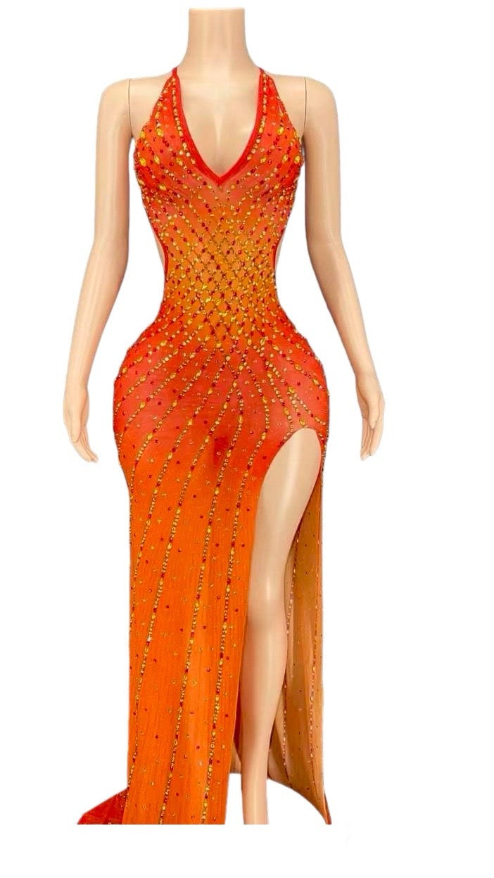 SUNRISE - ORANGE DRESS