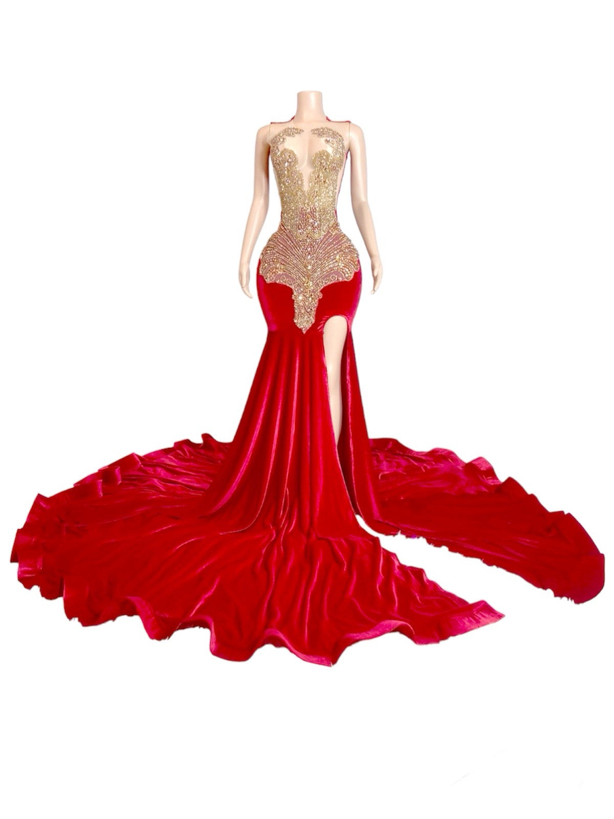 RED DAIMOND DRESS