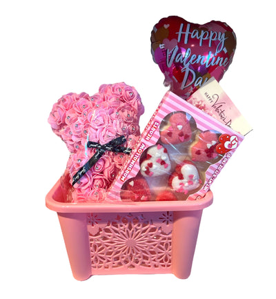 Medium 3 Pink Gift Basket
