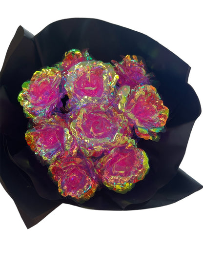 Galaxy Pink Rose Bouquet
