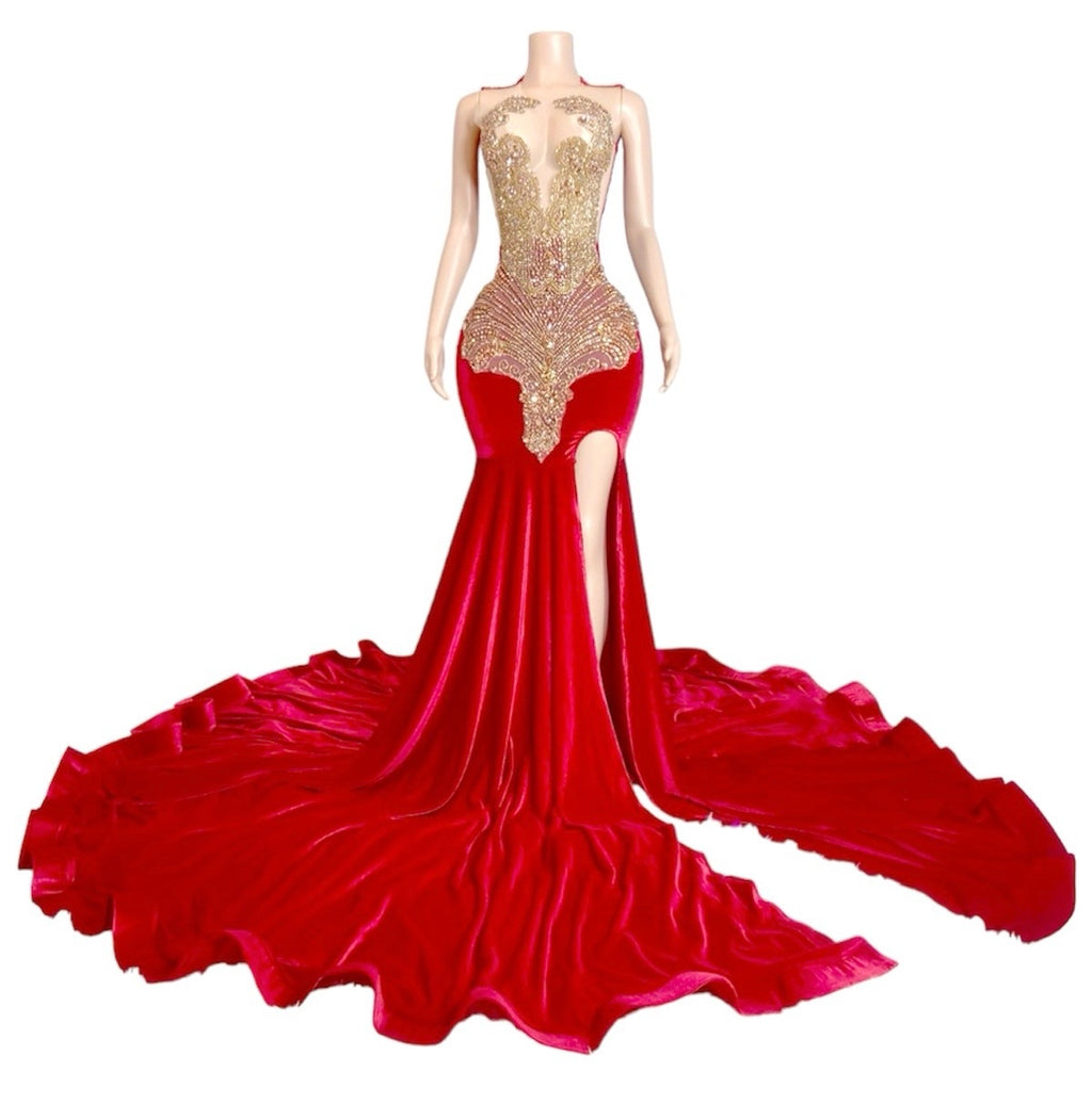 RED DAIMOND DRESS