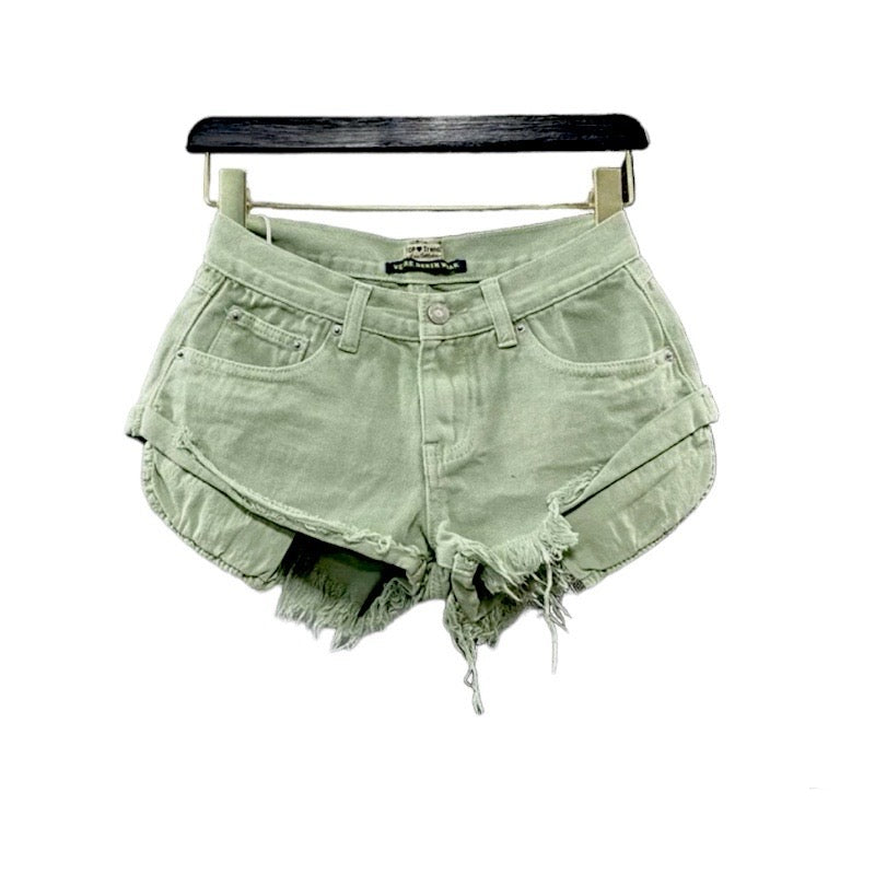Candy Army Green Shorts