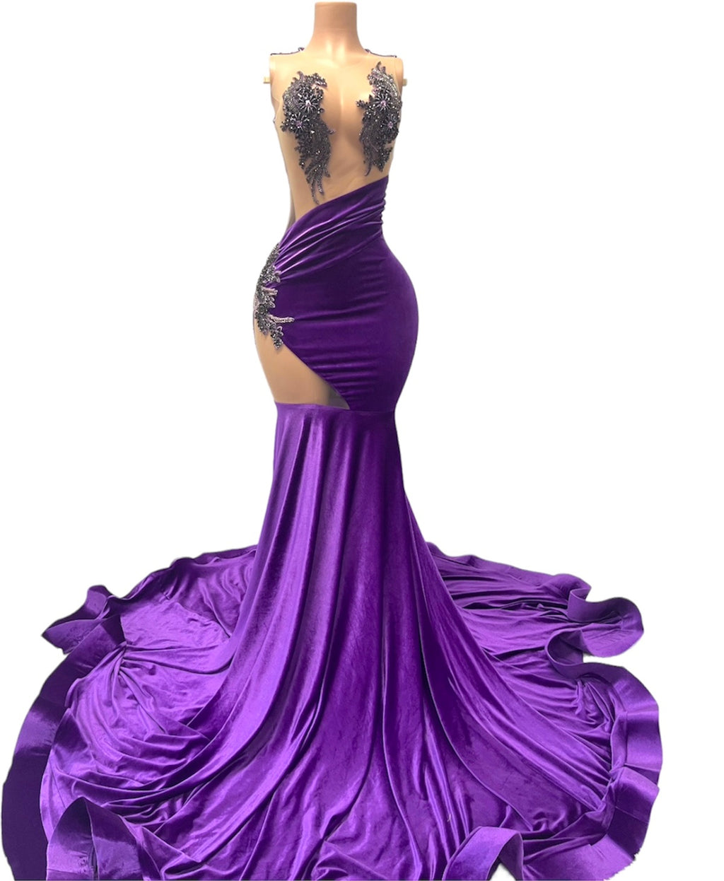 MAYA-PURPLE DRESS
