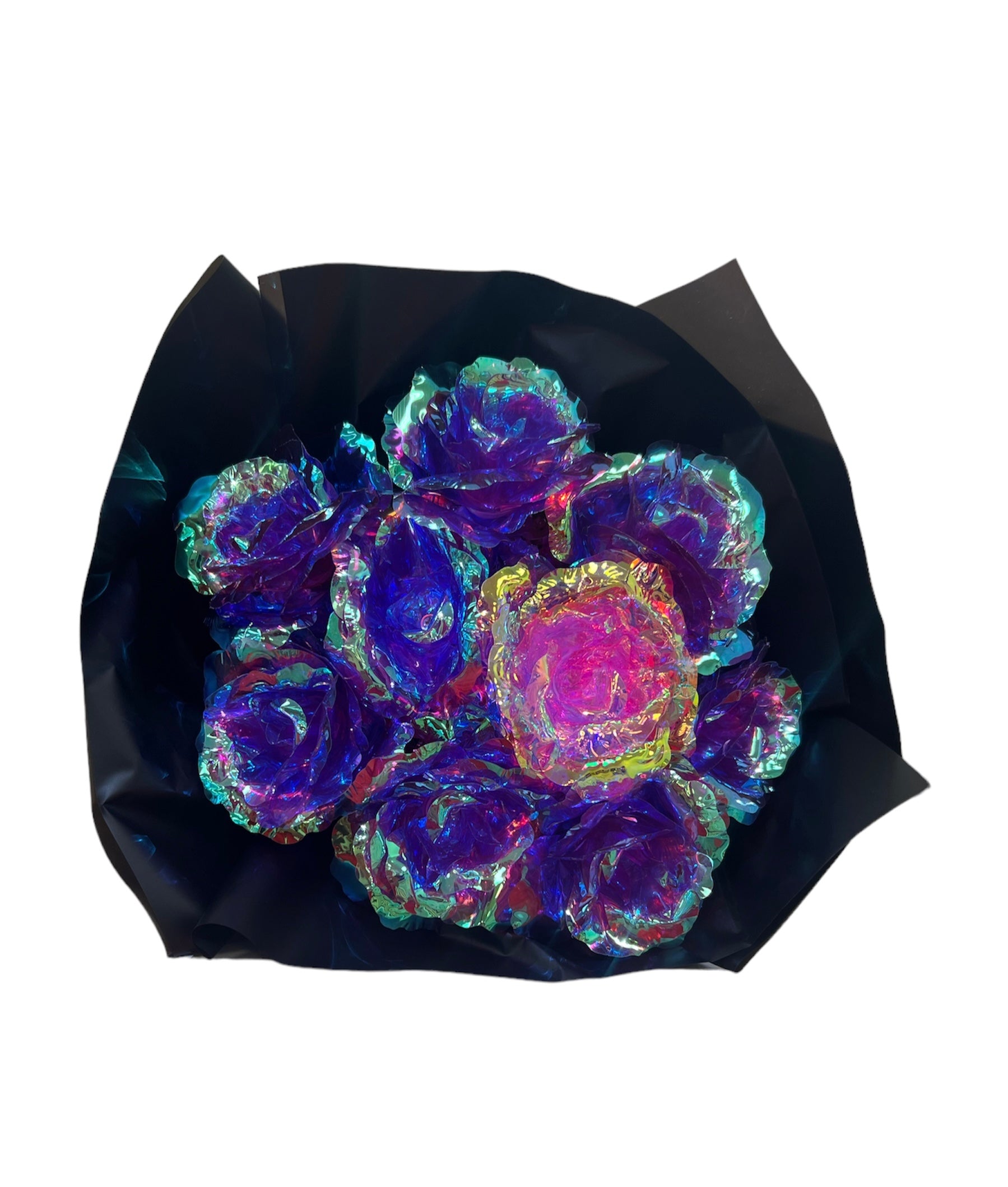 Galaxy Purple Rose Bouquet