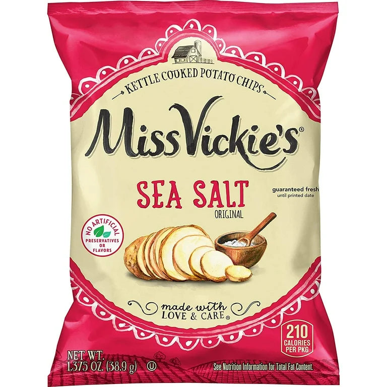 Miss Vickie's Variety Potato Chips Original Sea Salt