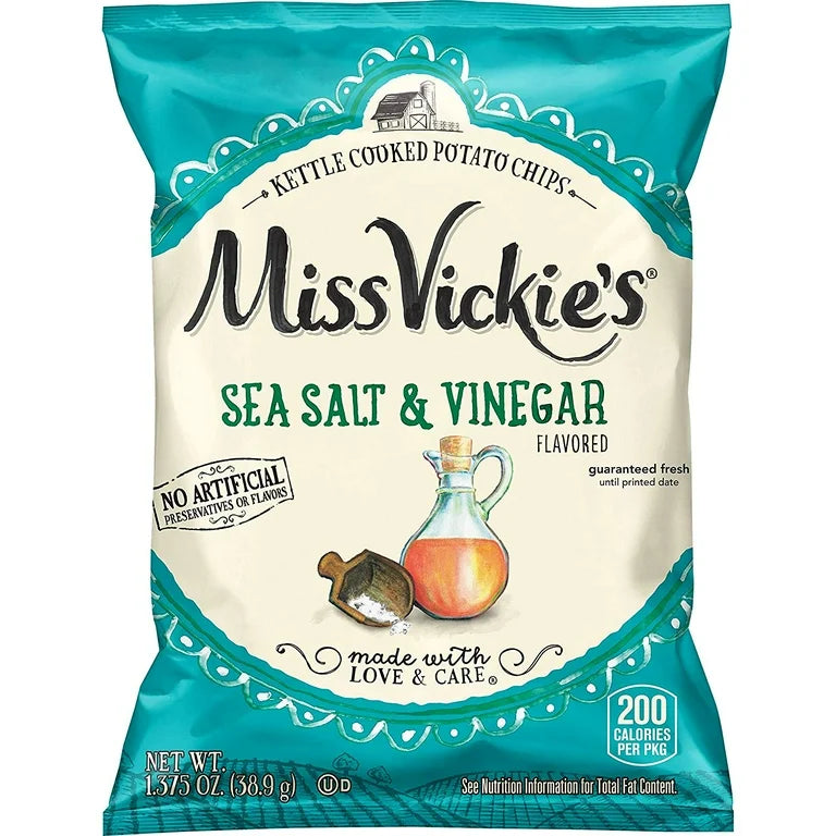 Miss Vickie's Variety Potato Chips Sea Salt & Vinegar