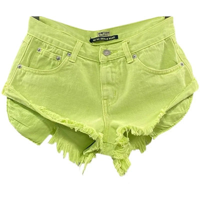 Candy Neon Green Shorts
