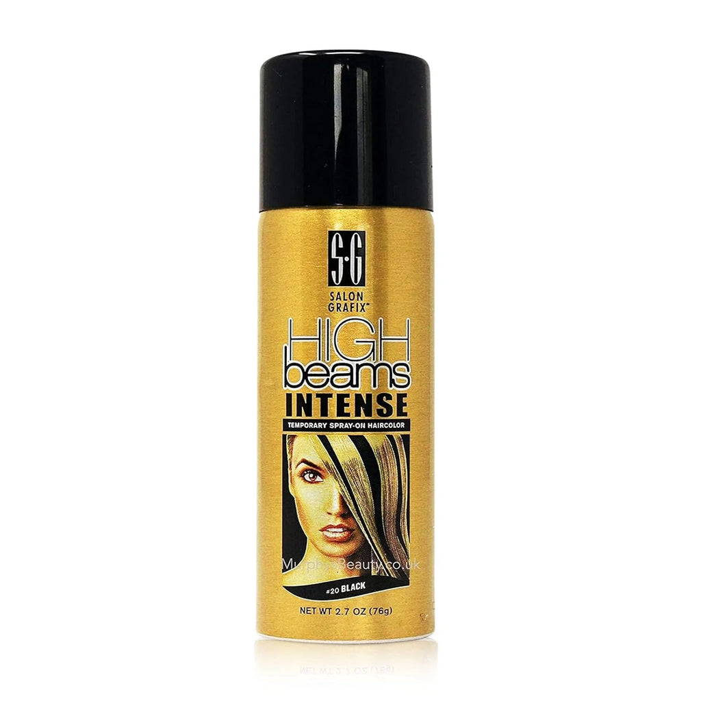 High Beams Intense Temporary Spray Black, 6 Oz.