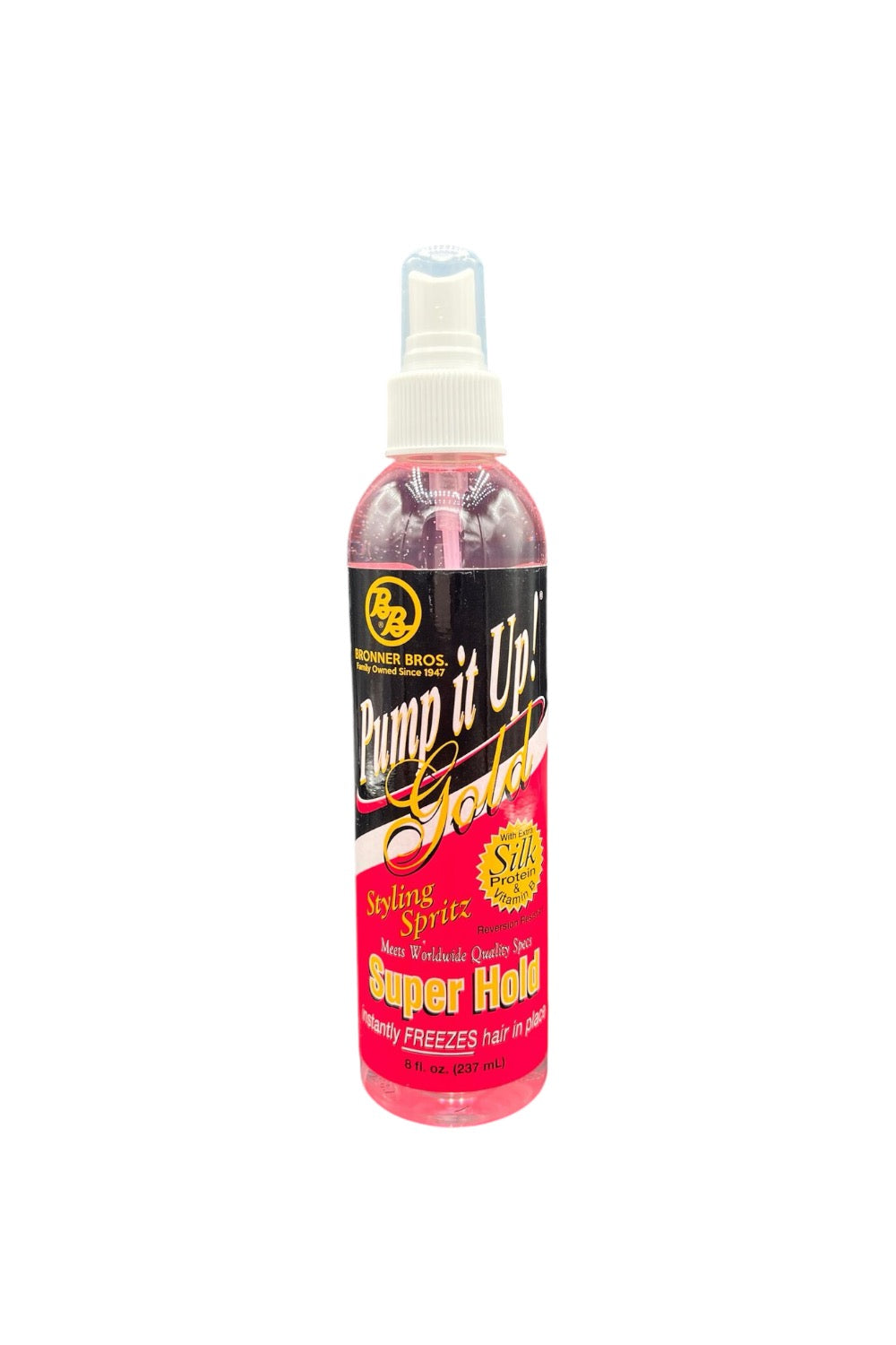 Bronner Brothers Pump It Up Spritz Gold, 8 Ounce