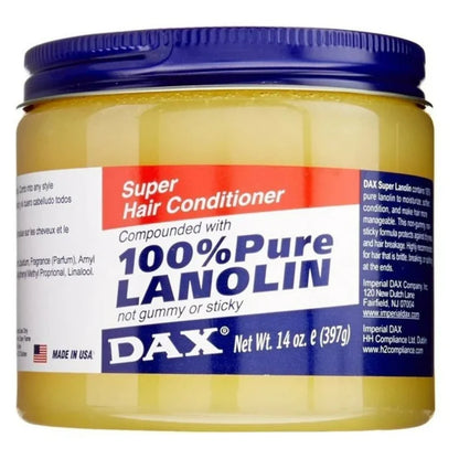 DAX - Super Hair Conditioner 100% Pure Lanolin 14 oz