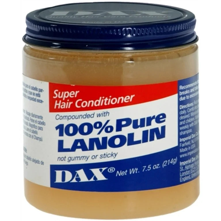 Dax 100% Pure Lanolin Super Hair Conditioner 7.5 oz