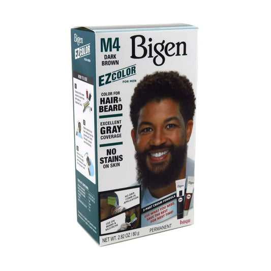 Men's EZ Permanent Hair Color M4 Dark Brown