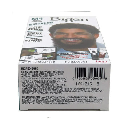 Men's EZ Permanent Hair Color M4 Dark Brown