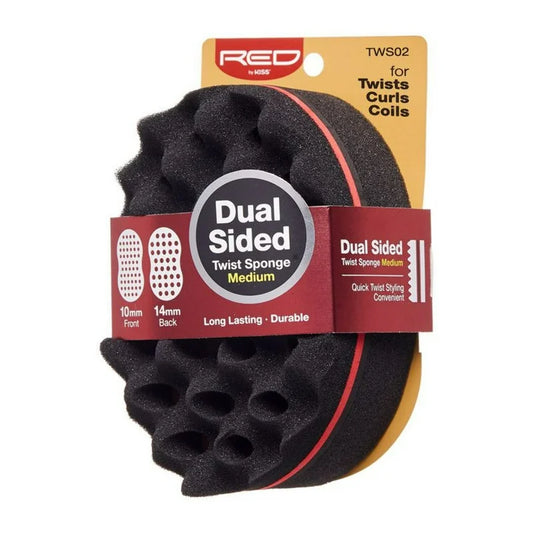 Red Twist Sponge Medium Double TWS02
