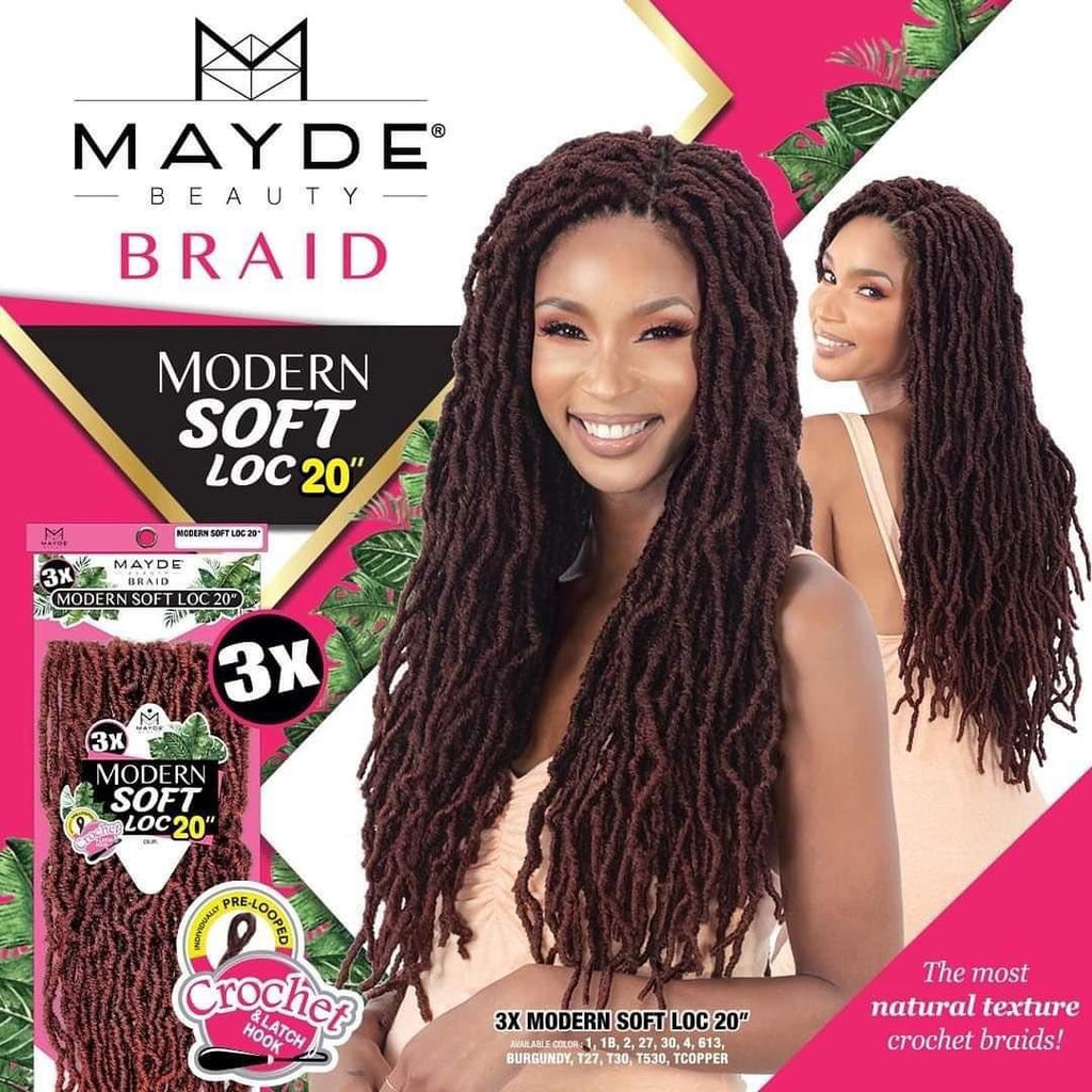 3X MODERN SOFT LOC 20"