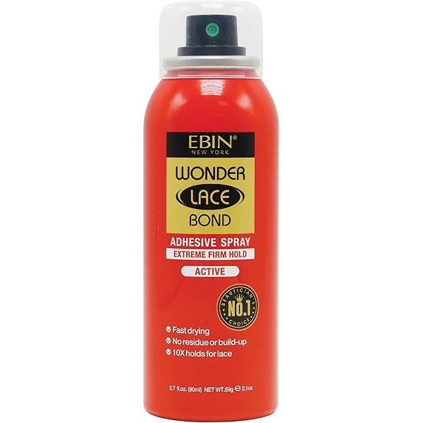 Ebin New York Wonder Lace Bond Adhesive Spray, 2.7 fl oz/60 g