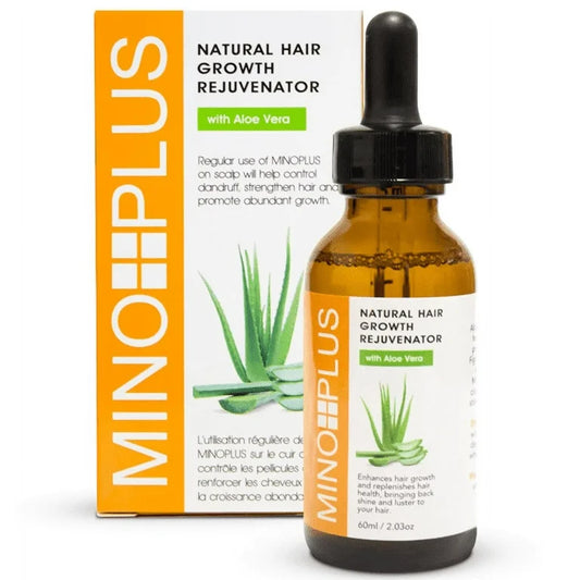 Minoplus Hair Growth Rejuvenator with Aloe Juice - 60ml 2.03 oz