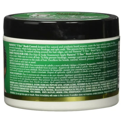 Parnevu Tea Tree Break Control Hair Cream Helps Stop Hair Breakage, 6 oz.