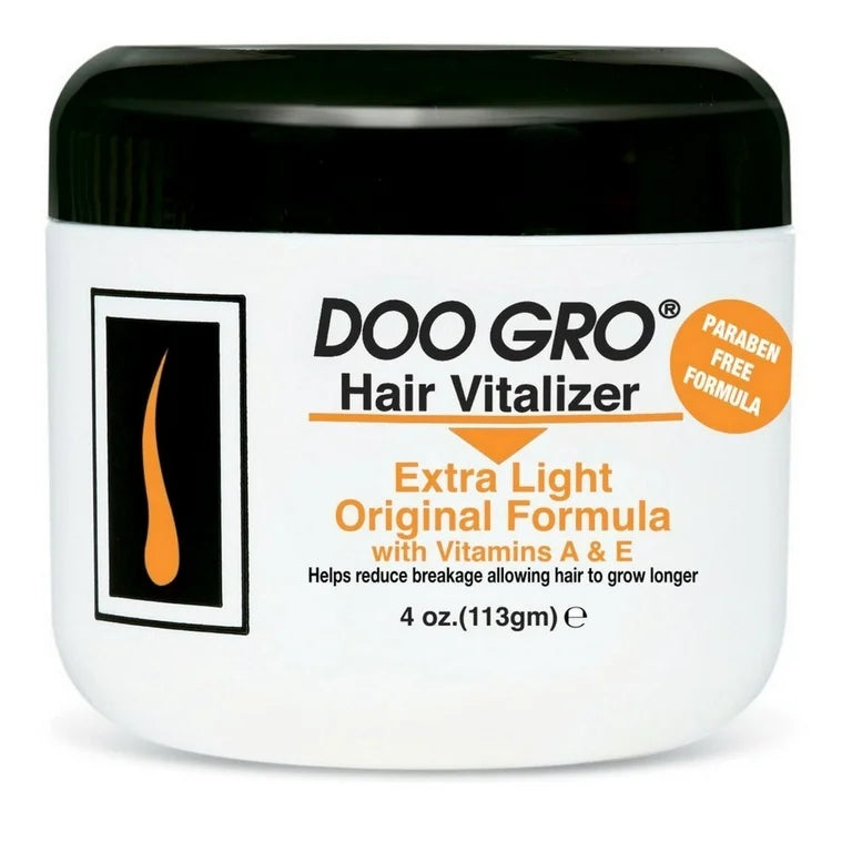 Doo Gro Medicated Hair Vitalizer, Extra Light, Original Formula, 4 Oz.