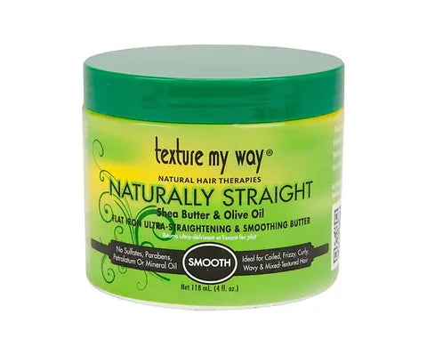 Texture My Way Flat Iron Ultra Straightening & Smoothing Butter, 4 oz.