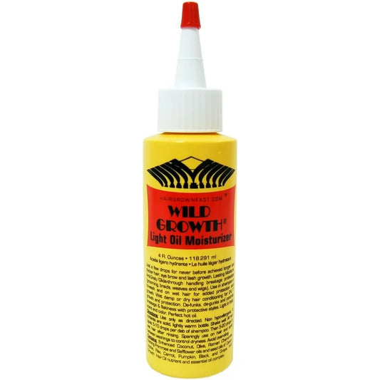 Wild Growth Light Moisturizer Hair Oil, 4 fl oz